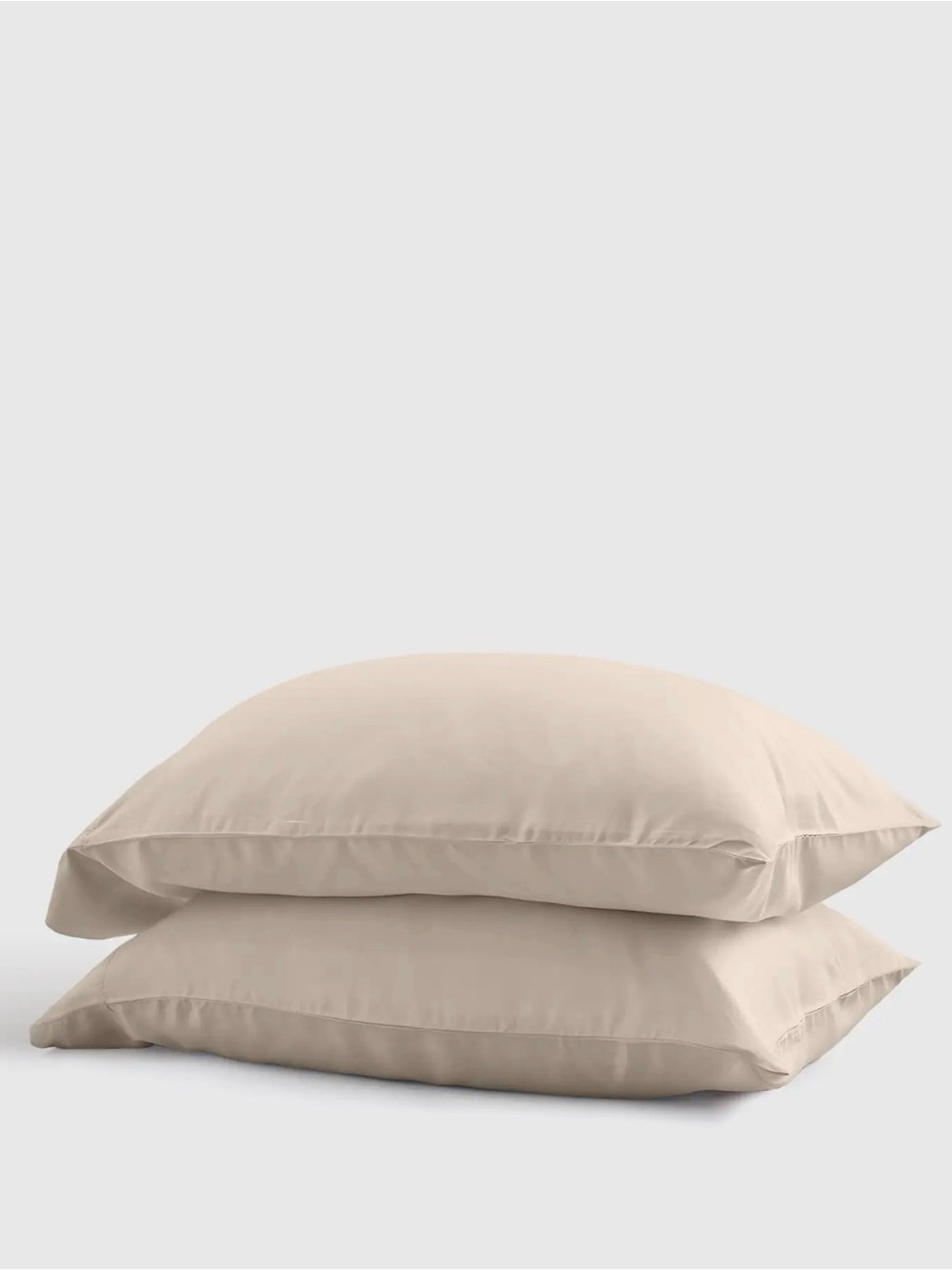 Organic Bamboo Sand King Pillowcase Set - Retail $35
